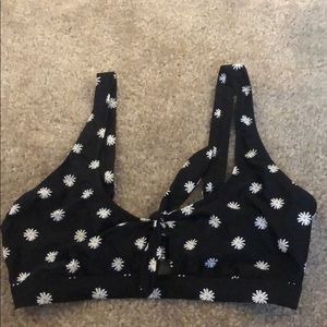 Daisy bathing suit top